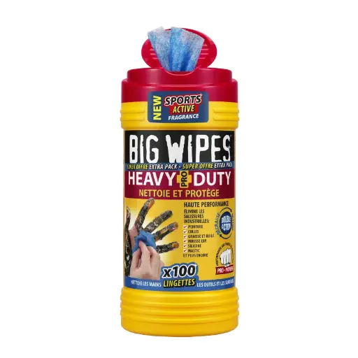 [#Z-BIHEA100-ZZ000BT] TUBE 100 LINGETTES HEAVY DUTY